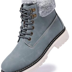 Cozy Gray Winter Boots for Women